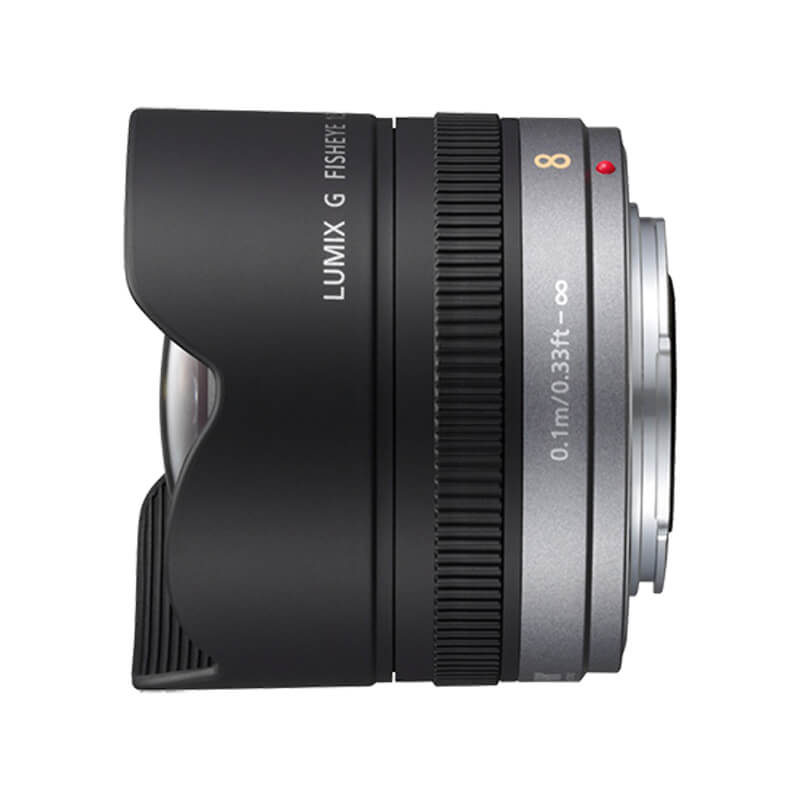 Lumix Fisheye 8mm lens