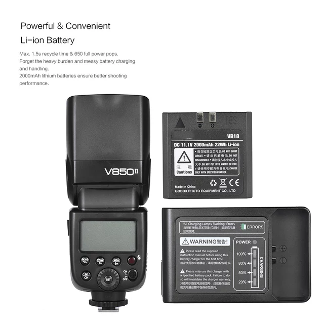 Godox V850II Camera Flash 