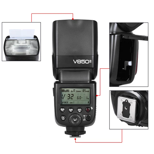 V850II Godox Camera Flash 