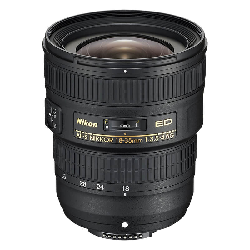 Nikon 18-35mm f3.5-4.5gED Lens