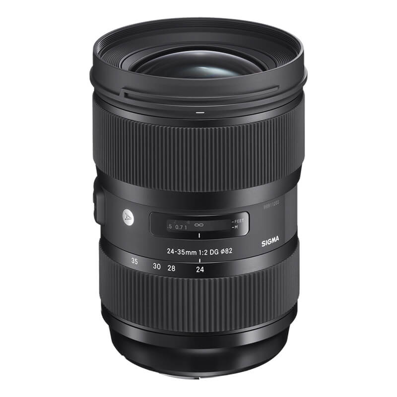 Sigma 24-35mm lens for canon