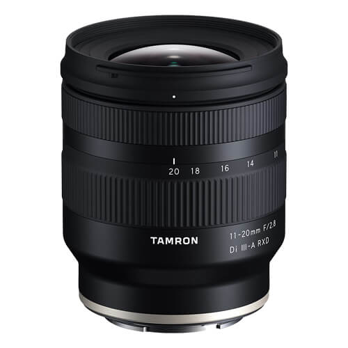 Tamron 11-20mm F2.8 Di III A RXD lens