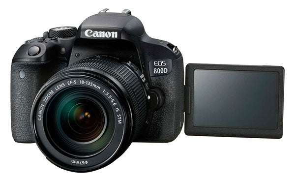 Canon EOS 800D Camera with 18-135mm