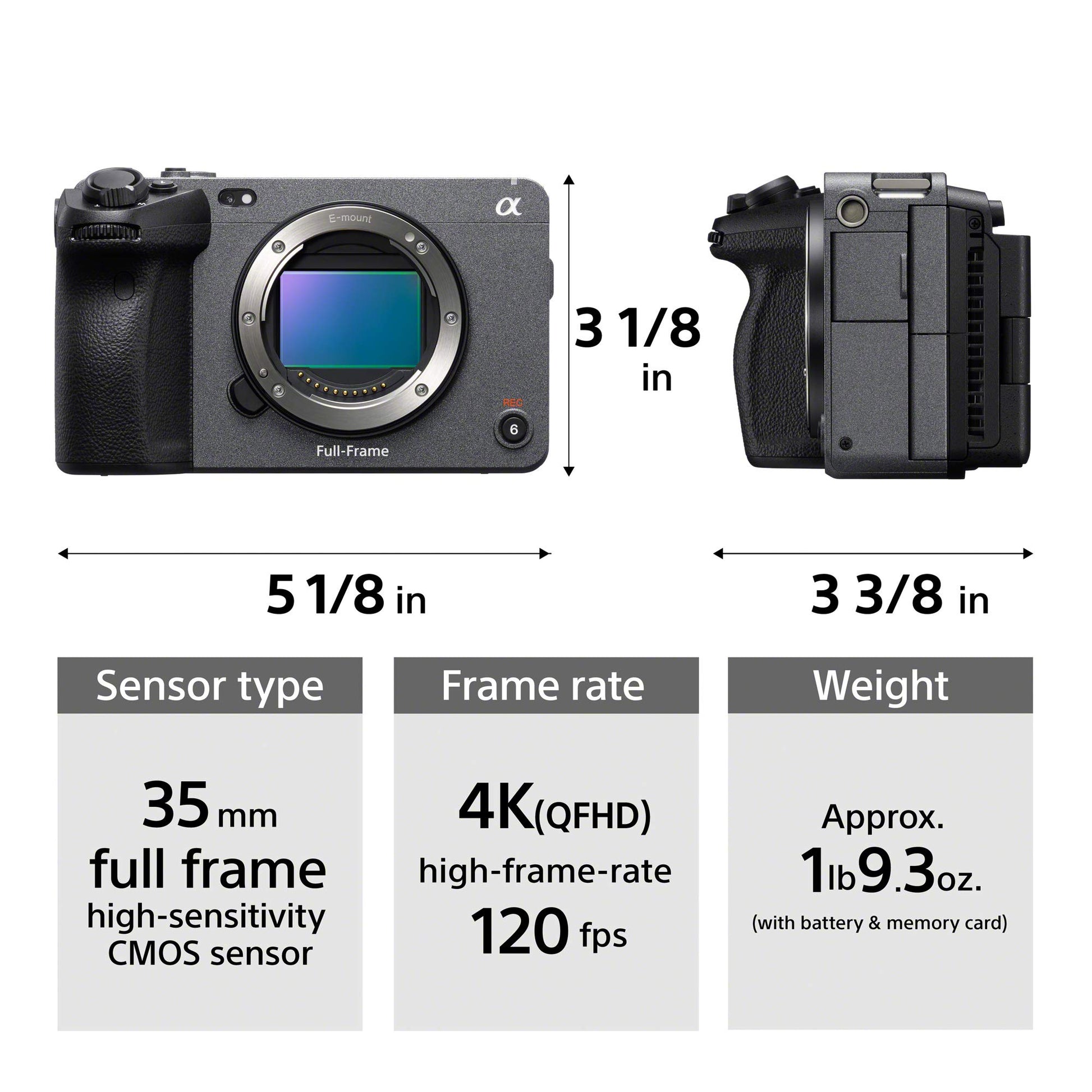 Sony Alpha FX3 Camera