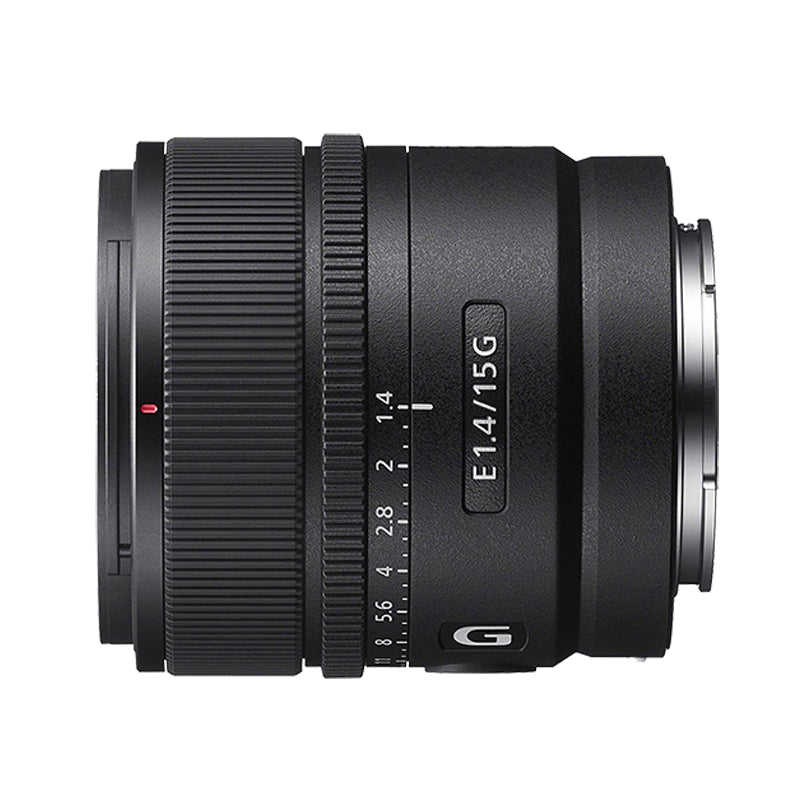 Sony E 15mm F1.4 G lens