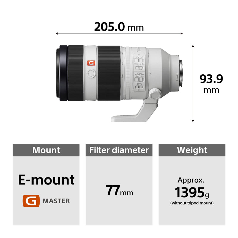 Sony FE 100-400 mm Lens